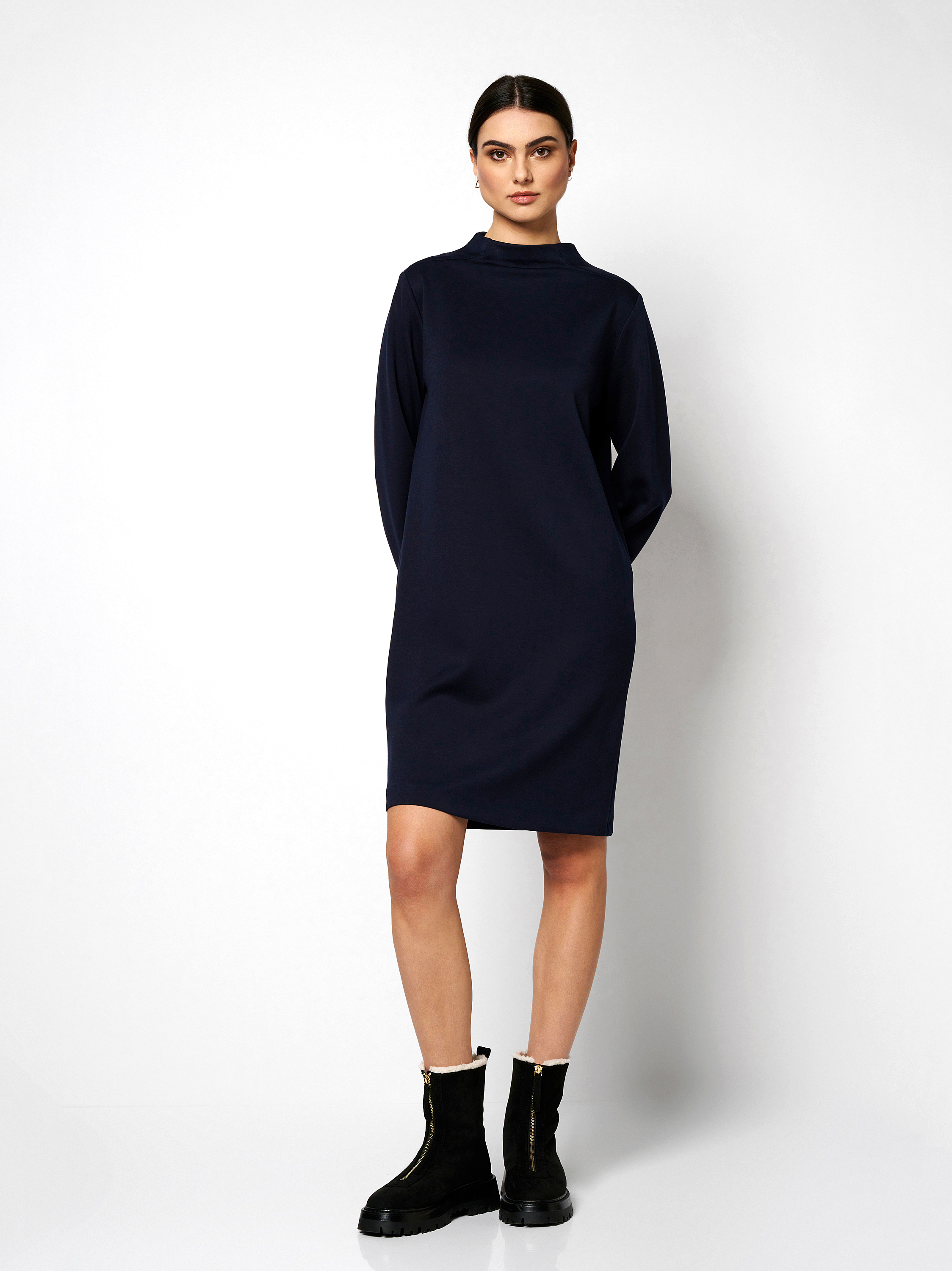 Kleid | Style »Nadine« solid ocean